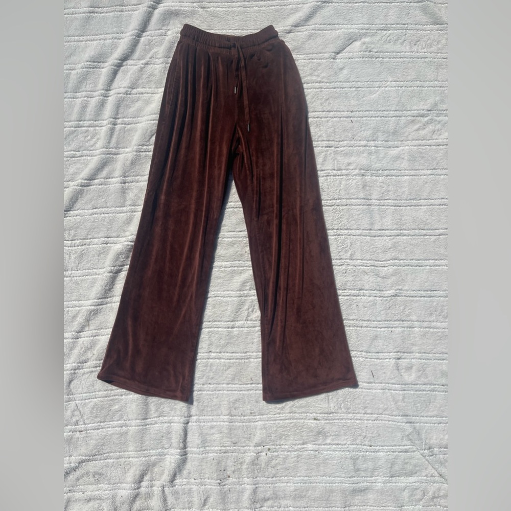 Velvet sweatpants loungewear super comfy